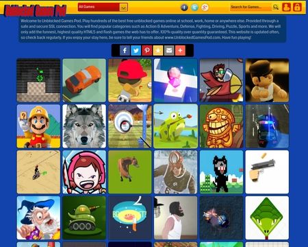 Unblocked Games Pod website Where you can play at school - Imgur