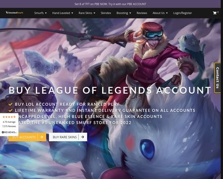 Buy League Of Legends PBE Account Reviews - 2 Reviews of Pbe-accounts.com