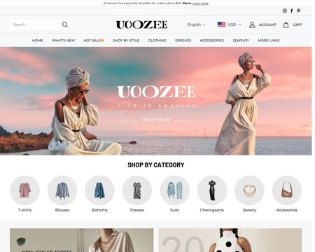 uoozee clothing review