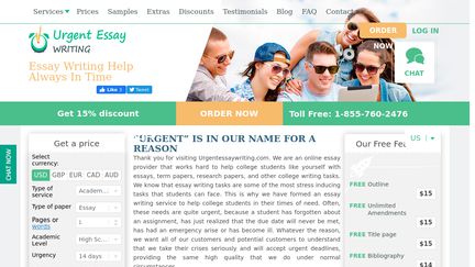 Urgent essay