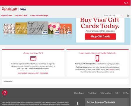 Vanilla gift best sale card online purchases