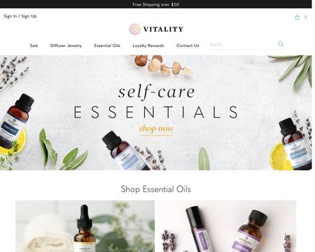 Shop for vitality extracts essential oil
