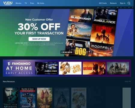 Vudu - Rent, Buy, Watch Movies & TV Online