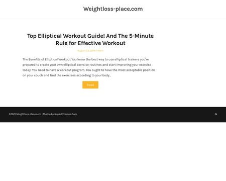 Elliptical Workout Guide