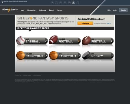 WhatIfSports.com NFL Week 1 Fantasy Football Projections.