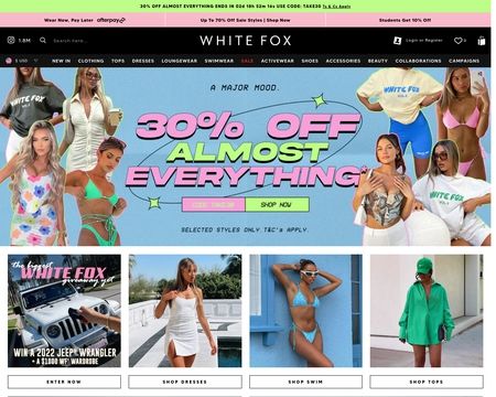 white fox boutique clothing