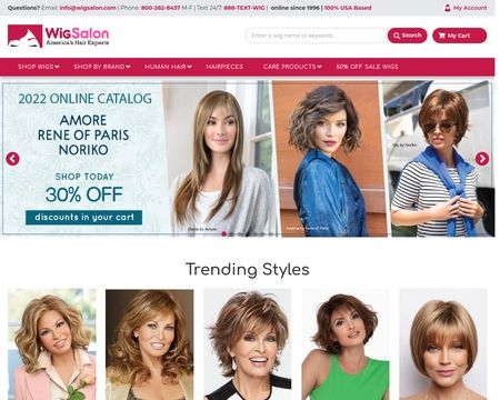 Discount wigs  salon sale