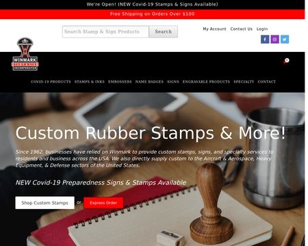 Express Order - Winmark Stamp & Sign - Stamps and Signs