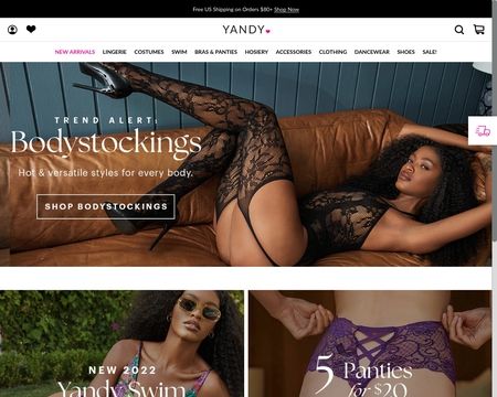 yandy clothing store