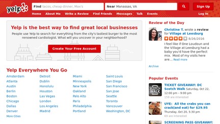 yelp business sign in