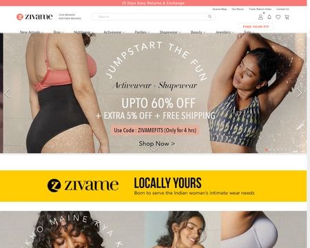 Zivame.com Reviews - 59 Reviews of Zivame.com